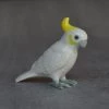 Scout House Ceramic Cockatoo Miniature Figurine