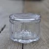 Scout House Homewares Glass Salt Jar With Wooden Scoop