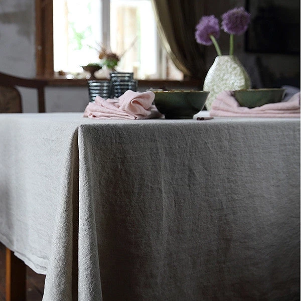 Scout Washed Pure European Linen Tablecloth - Large 150 X 280cm Gifts