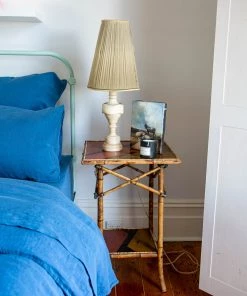 Scout House Homewares Scout Portuguese Linen Sheet Set- Queen - Scout Blue