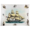 Gifts John Derian Scrapbook Boat Sailing Right Tray