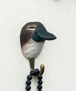 Scout House Hand Carved Wooden Wall Hook - Platypus Homewares