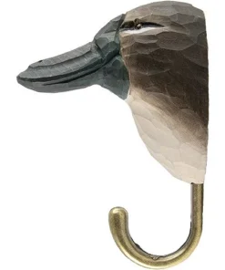 Scout House Hand Carved Wooden Wall Hook - Platypus Homewares