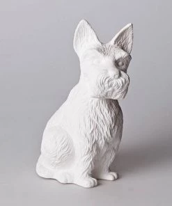 Scout Bone China Scotty Dog Lamp Homewares