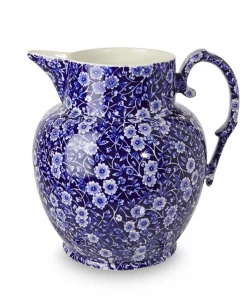 Kitchenware Burleigh UK Blue Calico - Large Etruscan Jug