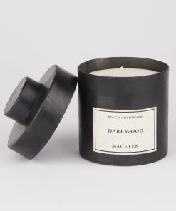 Homewares MAD ET LEN - SCENTED CANDLE - DARKWOOD - 300G