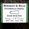 Gifts Merchant And Mills Black Bulb Pins