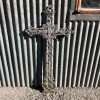 Scout Vintage Cast Iron French Crucifix Burgundy