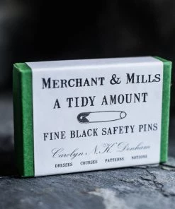Merchant And Mills Fine Black Safety Pins Gifts