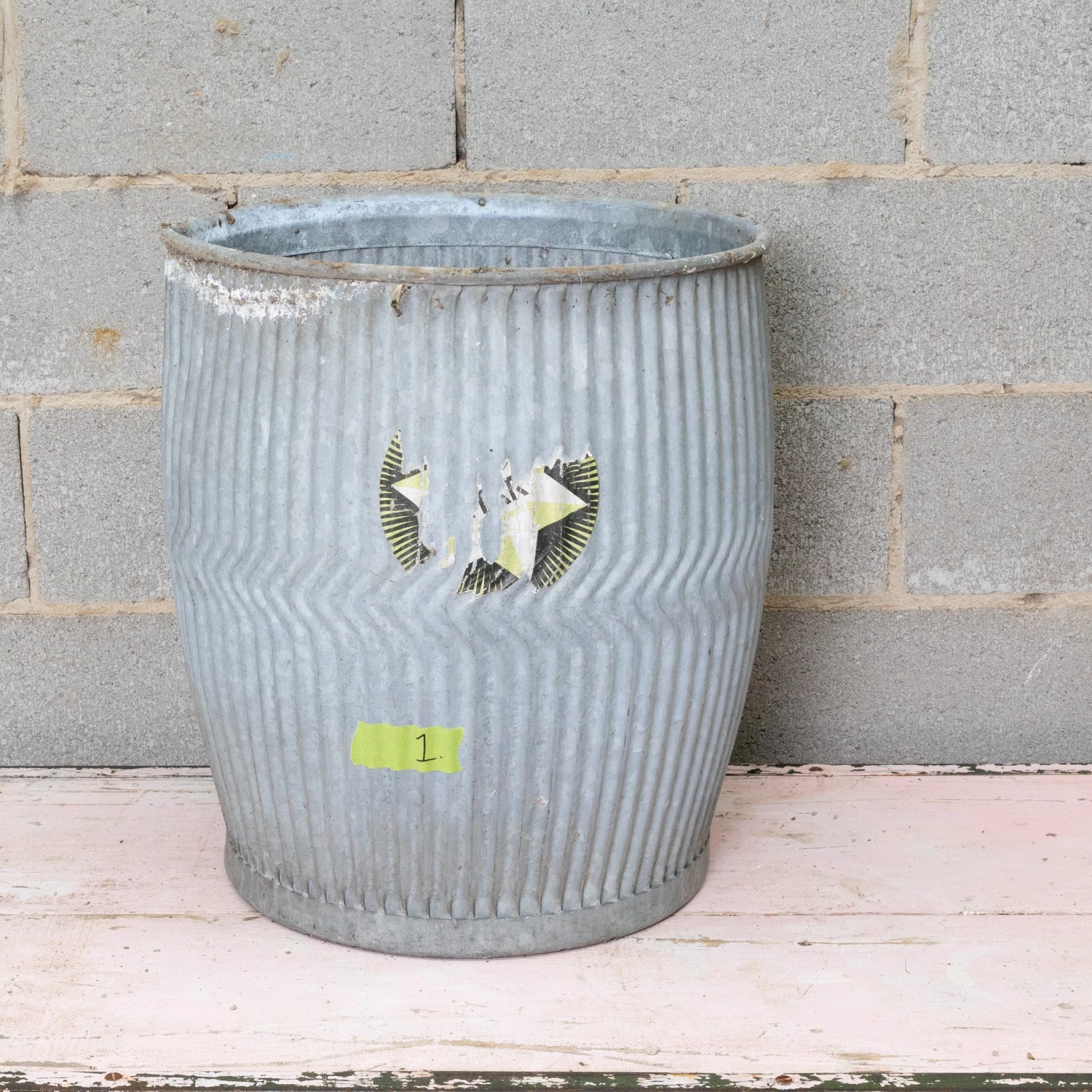 Scout House Authentic Early 20th Century Vintage Dolly Tub #01