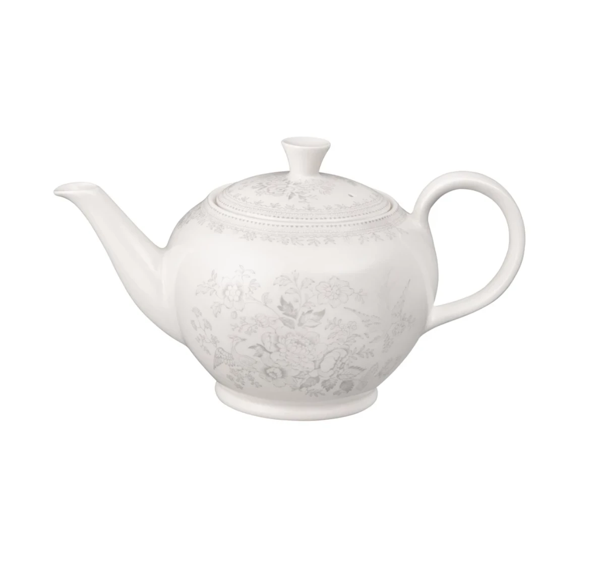 Burleigh UK Dove Grey Pheasant - Teapot
