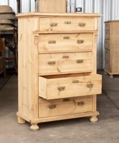 Scout House Vintage European Pine Drawers- Tall Boy