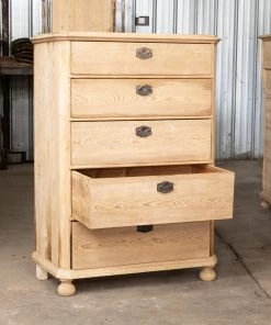 Scout House Vintage European Pine Drawers- Tall Boy