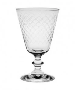 Scout Homewares Wine Glass- European Made- Diamond Engraved