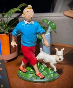 Scout Cast Iron Tin Tin Figure