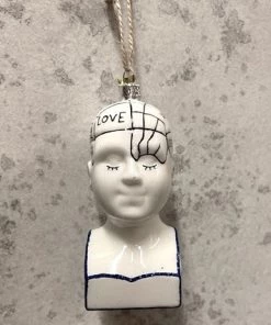 Scout Mercury Glass Phrenology Head Gifts