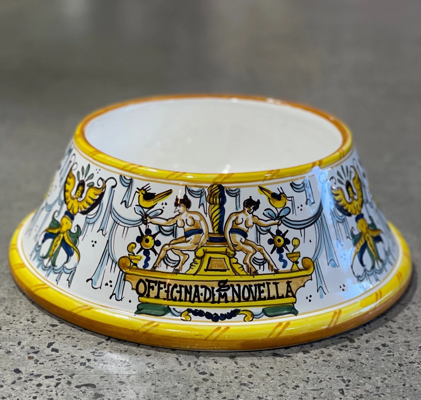 Santa Maria Novella Ceramic Dog And Cat Water Bowl Gifts