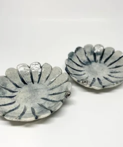 Bridget Bodenham - Flower Dish Silver Pearl Gifts