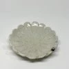 Bridget Bodenham - White Flower Dish Silver Pearl Gifts