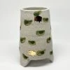 Bridget Bodenham - Small Cylindrical Vase - Rustic Green 2