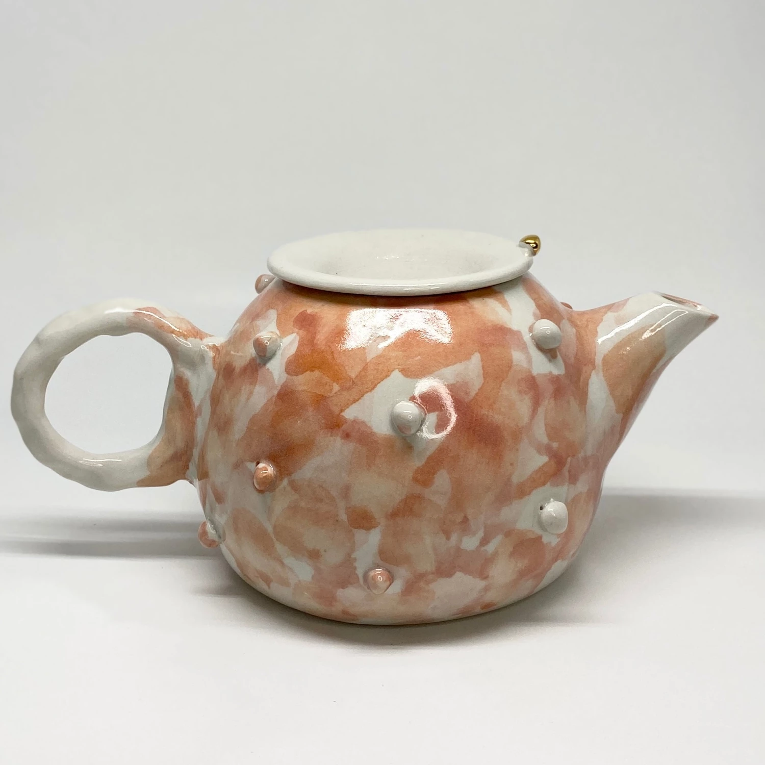Scout House Pink Large Teapot - Bridget Bodenham