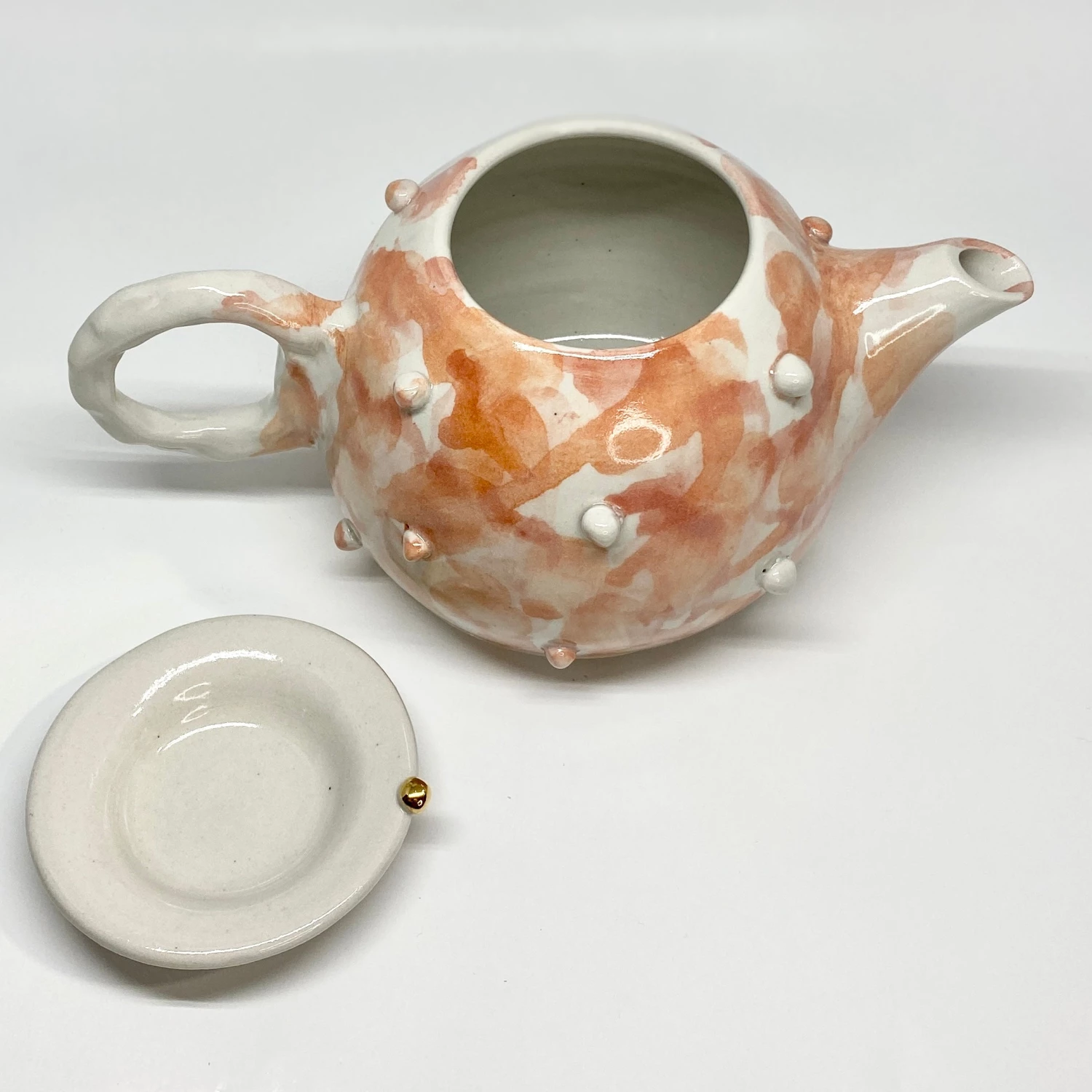 Scout House Pink Large Teapot - Bridget Bodenham