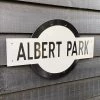 Scout House Gifts Albert Park Victorian Railways Enamel Sign