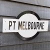 Scout House Port Melbourne Victorian Railways Enamel Sign