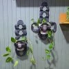Scout House Restored Iron Wall Planter Sculpture Gifts