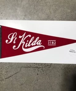 Scout Pennant St Kilda In Red And Grey