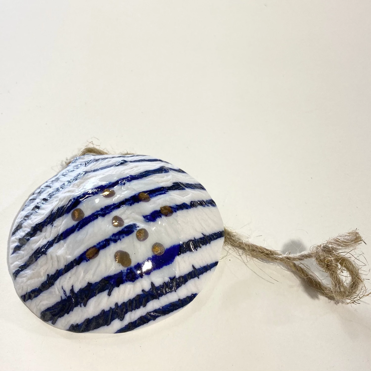 Scout House Bridget Bodenham Hanging Decoration - Blue