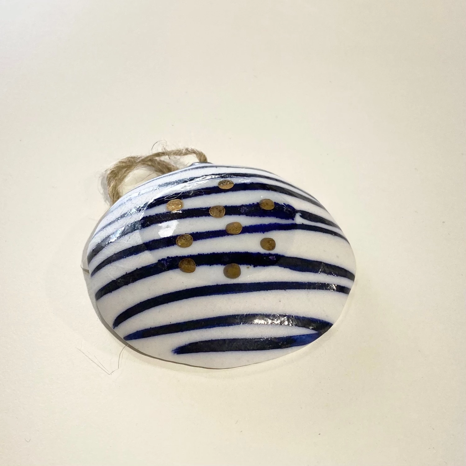 Scout House Bridget Bodenham Hanging Decoration - Blue