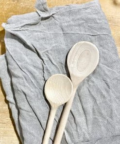 Scout Homewares Washed Pure European Linen Extra Large Size Tea Towel