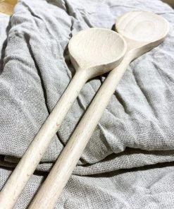 Scout Homewares Washed Pure European Linen Extra Large Size Tea Towel