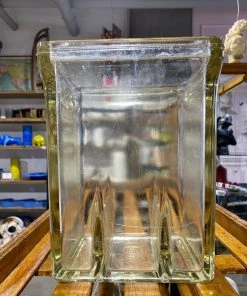 Scout House Gifts Antique Glass Battery Case Jar- USA WILLARD