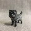 Scout House Homewares Ceramic Brindle Cairn Terrier Miniature Figurine