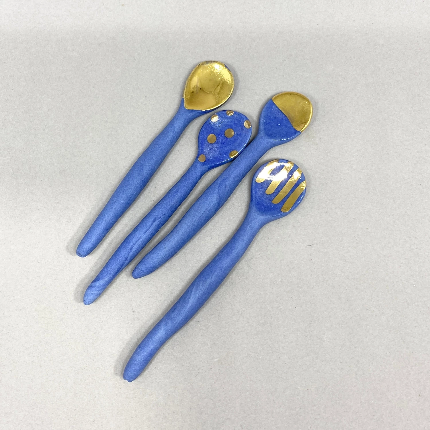 Bridget Bodenham - Little Special Spoon - Gold Stripes