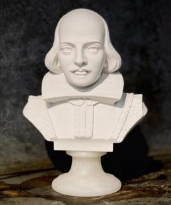 Egregia 22cm SHAKESPEARE ALABASTER BUST