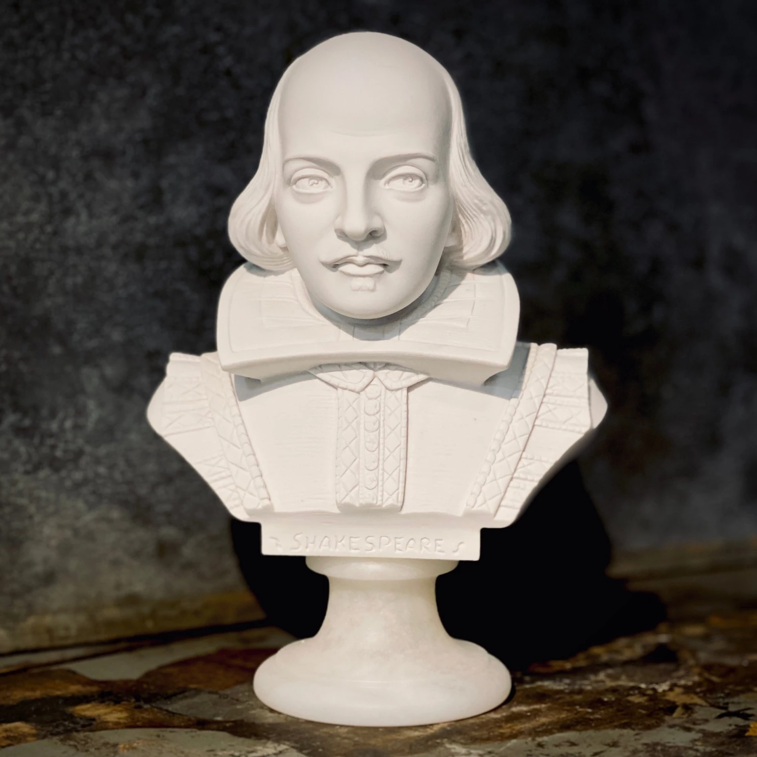 Egregia 22cm SHAKESPEARE ALABASTER BUST