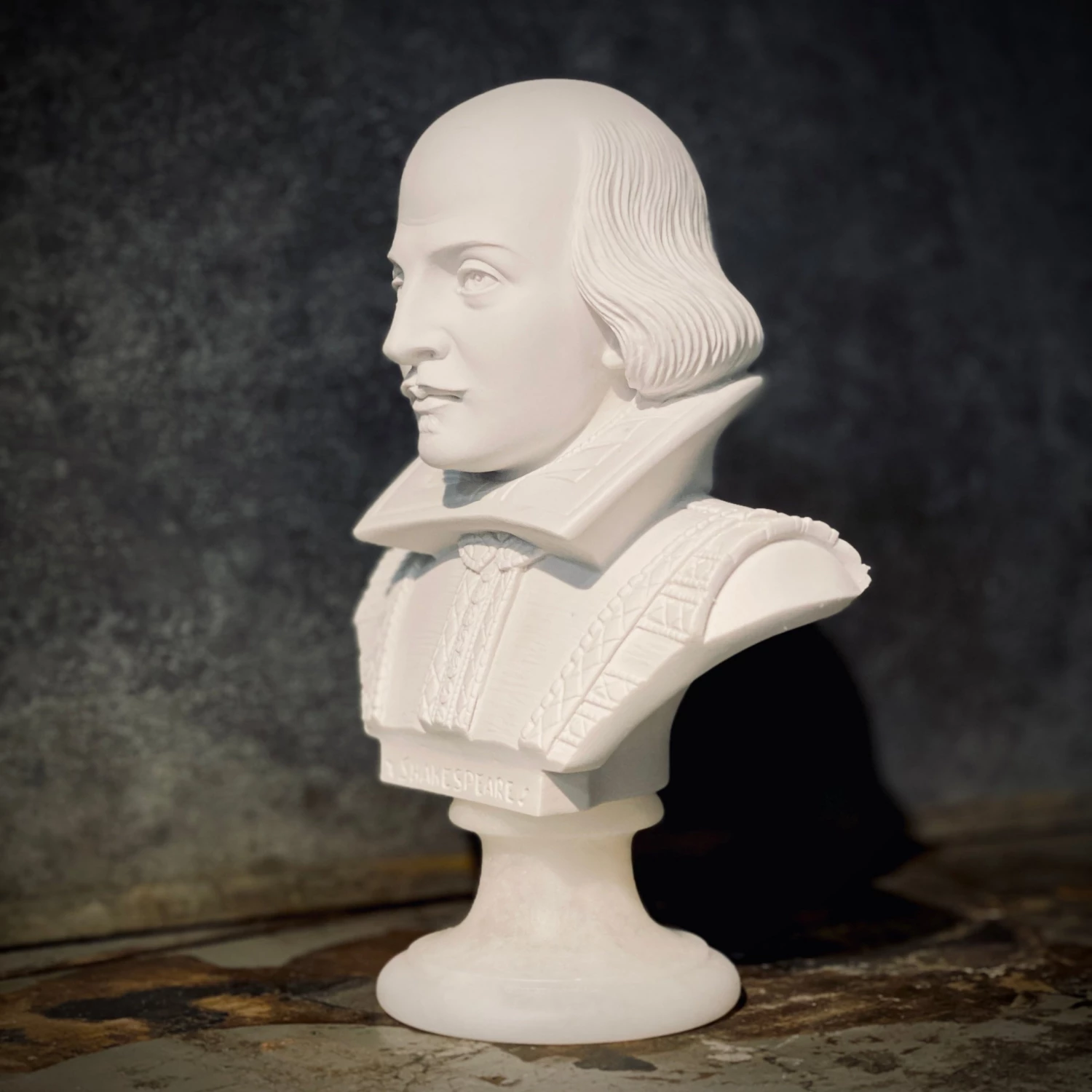 Egregia 22cm SHAKESPEARE ALABASTER BUST