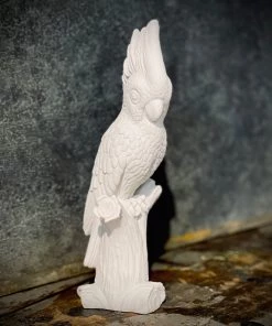 Egregia Gifts COCKATOO ALABASTER - 25 Cm