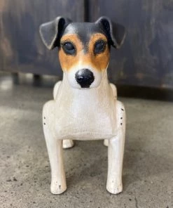Scout Nostalgic Wooden Jack Russell Figure