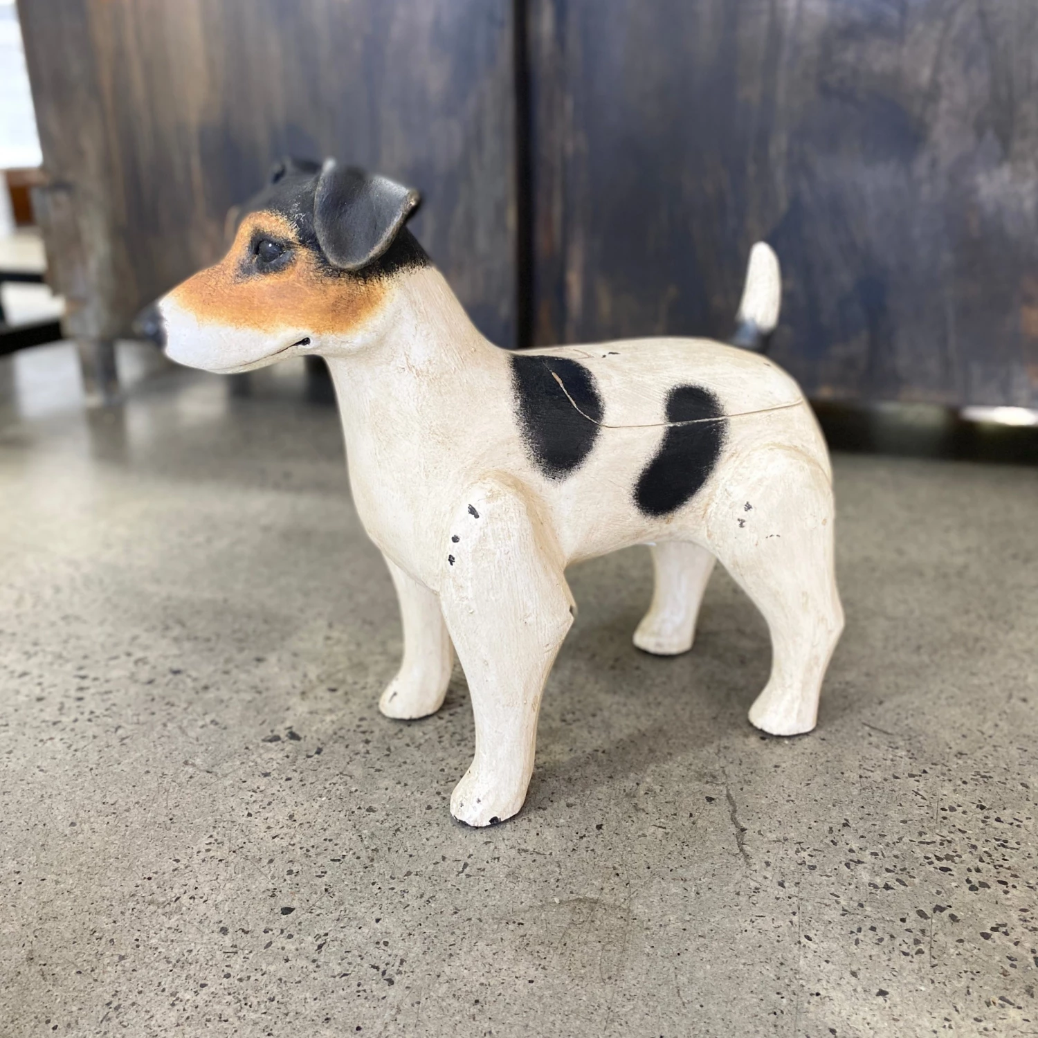 Scout Nostalgic Wooden Jack Russell Figure