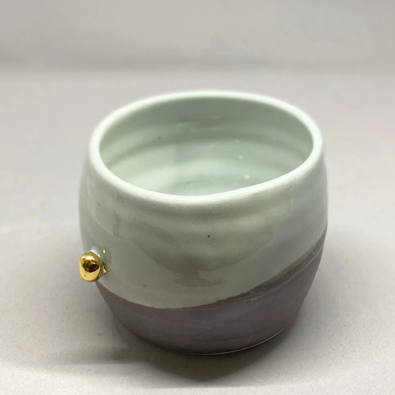 Scout House Gifts Medium Bowl With Gold Dot - Bridget Bodenham