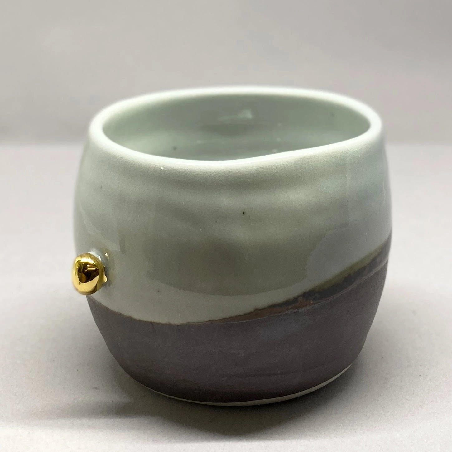 Scout House Gifts Medium Bowl With Gold Dot - Bridget Bodenham