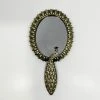 Scout House Timeless Aged Handheld Peacock Mirror. Gifts