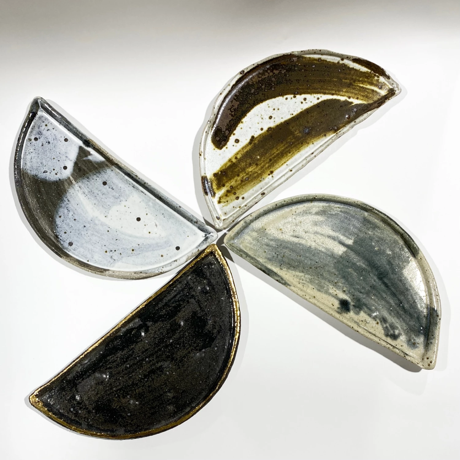 Scout House Half Moon Plate - Bridget Bodenham Gifts