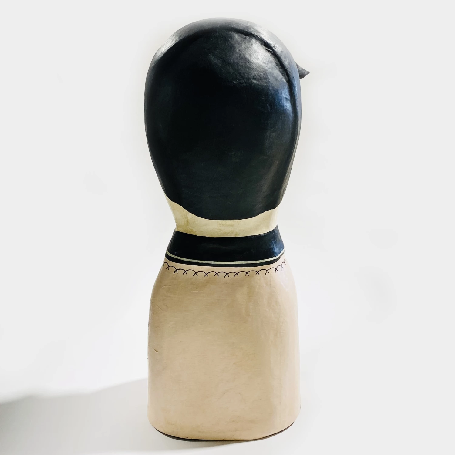 Scout House European Hand Made Papier Mâché Clarisse Wig Doll Gifts