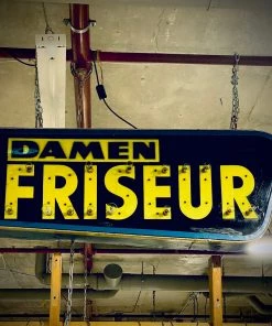 Scout House Vintage DAMEN FRISEUR (Ladies Hairdresser) Sign Gifts