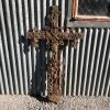 Scout Vintage Cast Iron French Crucifix Limosin Gifts